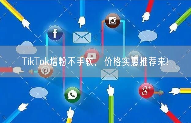 TikTok增粉不手软，价格实惠推荐来!