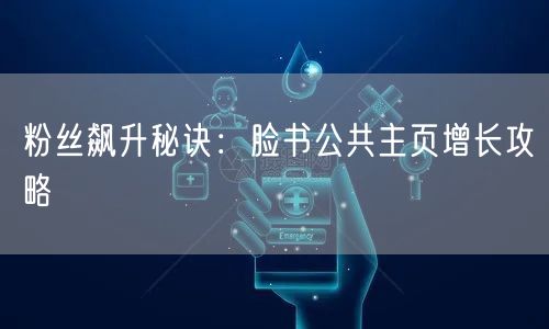 粉丝飙升秘诀：脸书公共主页增长攻略