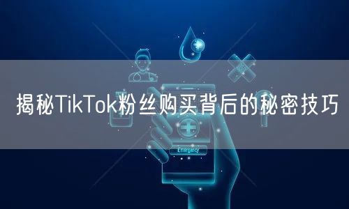 揭秘TikTok粉丝购买背后的秘密技巧