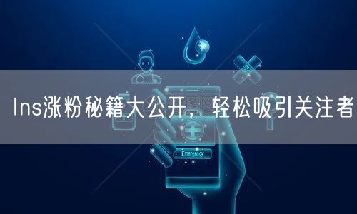 Ins涨粉秘籍大公开，轻松吸引关注者