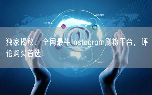 独家揭秘：全网最牛Instagram刷粉平台，评论购买首选！