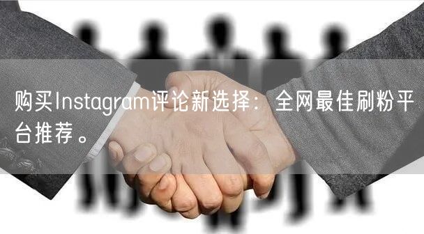 购买Instagram评论新选择：全网最佳刷粉平台推荐。