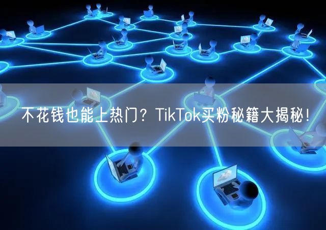 不花钱也能上热门？TikTok买粉秘籍大揭秘！