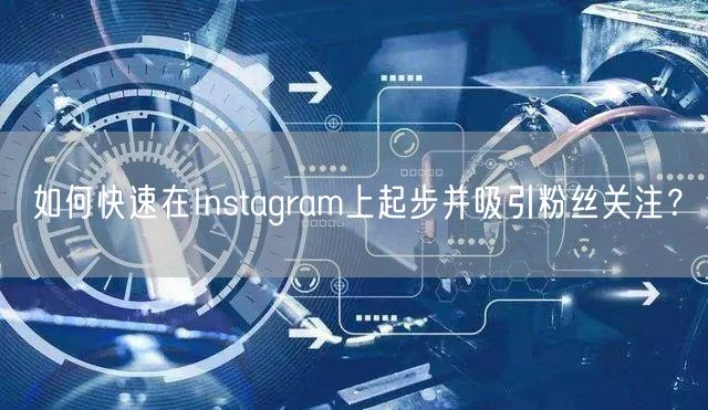 如何快速在Instagram上起步并吸引粉丝关注？