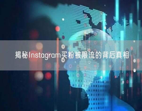 揭秘Instagram买粉被限流的背后真相