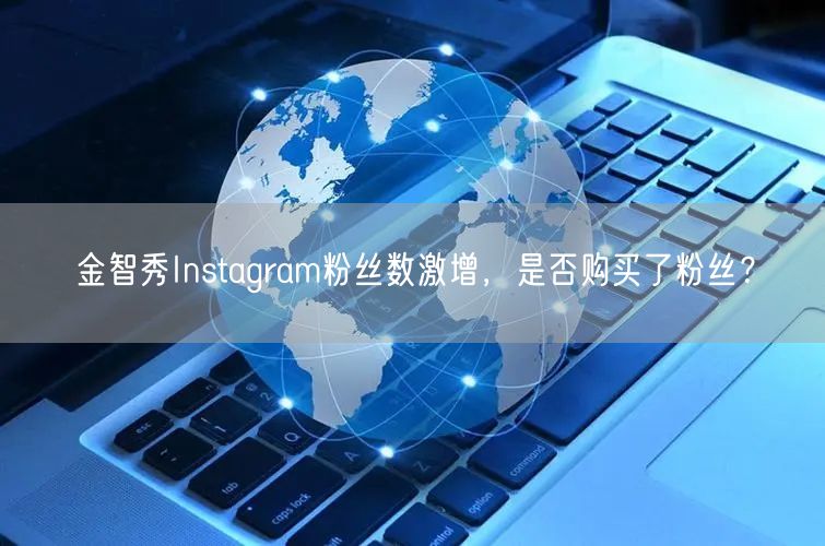 金智秀Instagram粉丝数激增，是否购买了粉丝？