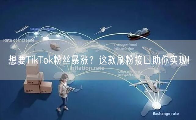 想要TikTok粉丝暴涨?这款刷粉接口助你实现!