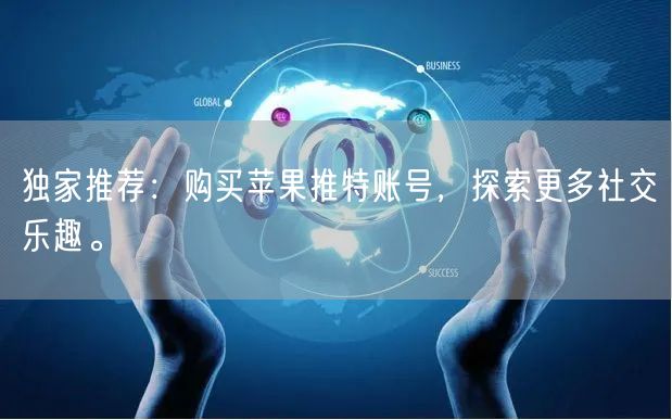 独家推荐：购买苹果推特账号，探索更多社交乐趣。