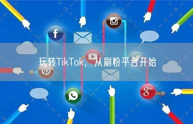 玩转TikTok，从刷粉平台开始
