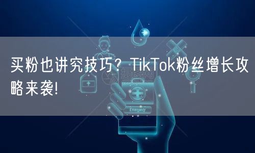 买粉也讲究技巧?TikTok粉丝增长攻略来袭!